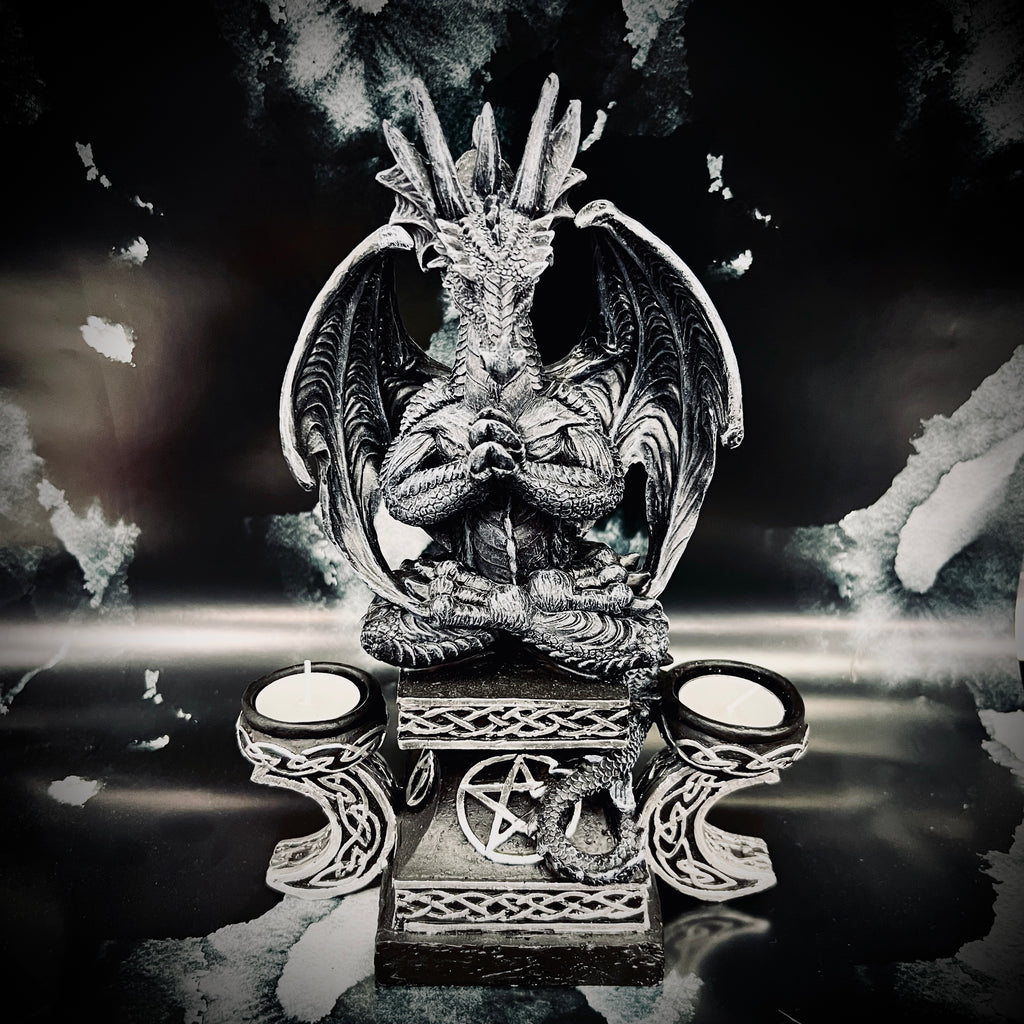 Quiescence Dragon Candle Holder