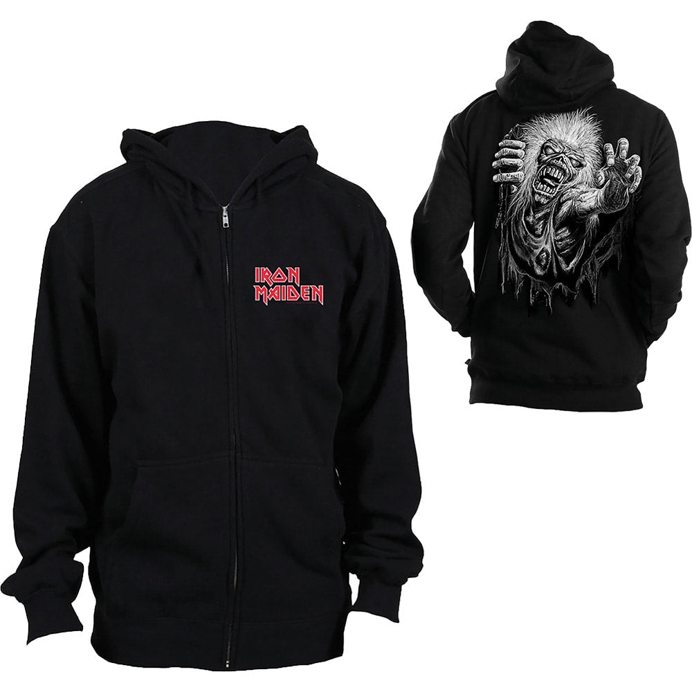 IRON MAIDEN No Prayer Zip Front Hood