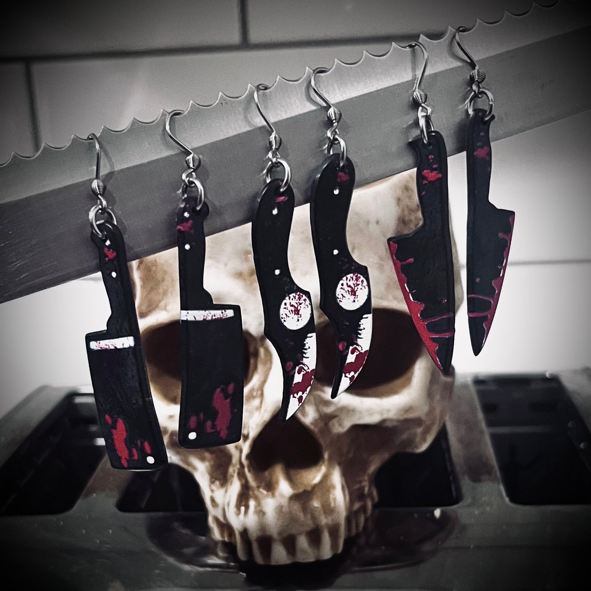 Bloody Scares Earrings - Tactical Fright