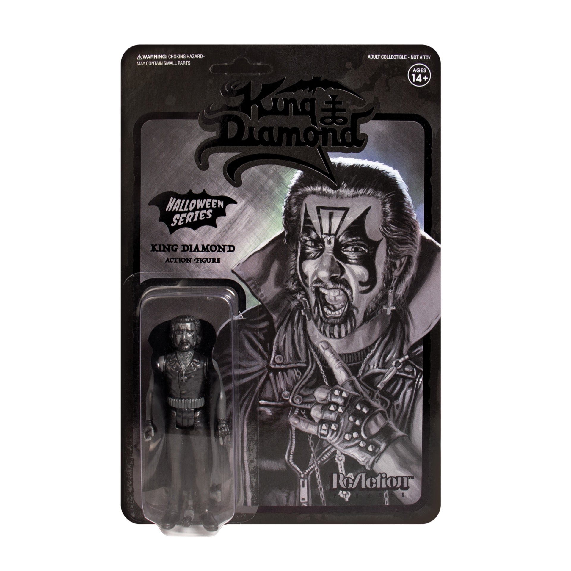 KING DIAMOND ReAction Blackest Halloween Figure