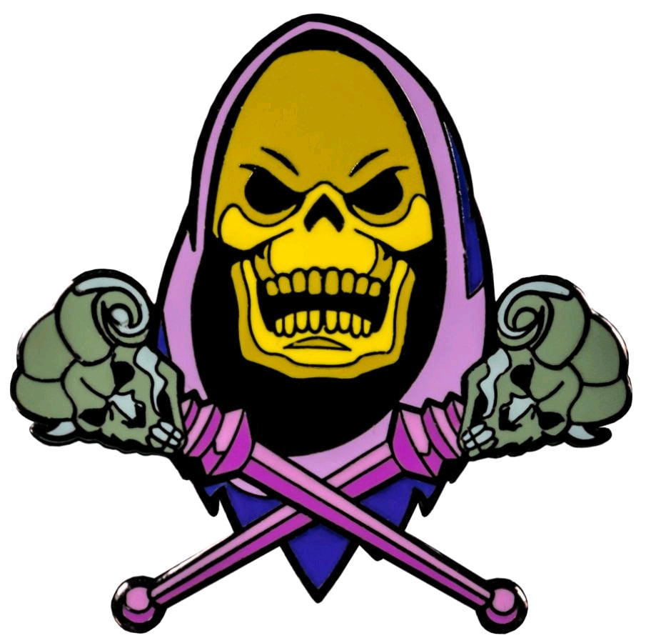 Skeletor Enamel Pin