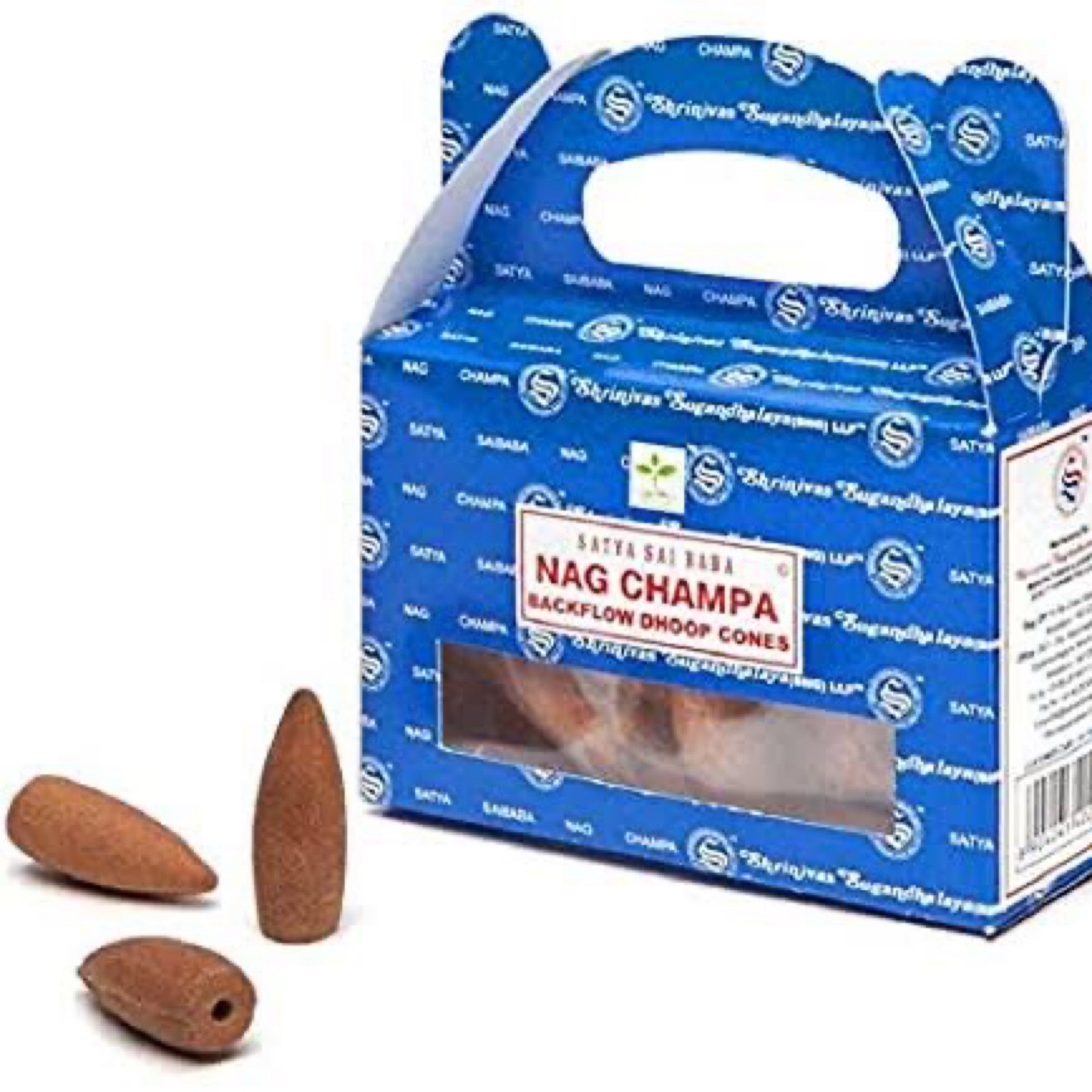 Backflow Nag Champa Sataya Incense Cones