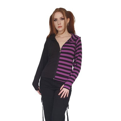 Shiori Striped Royal Kitty Hood