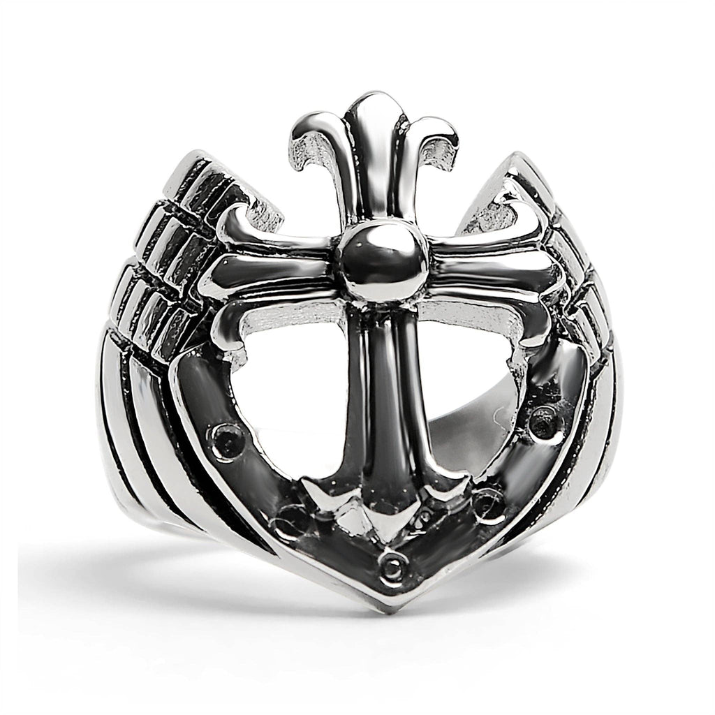 Zeal Devotion Cross Ring