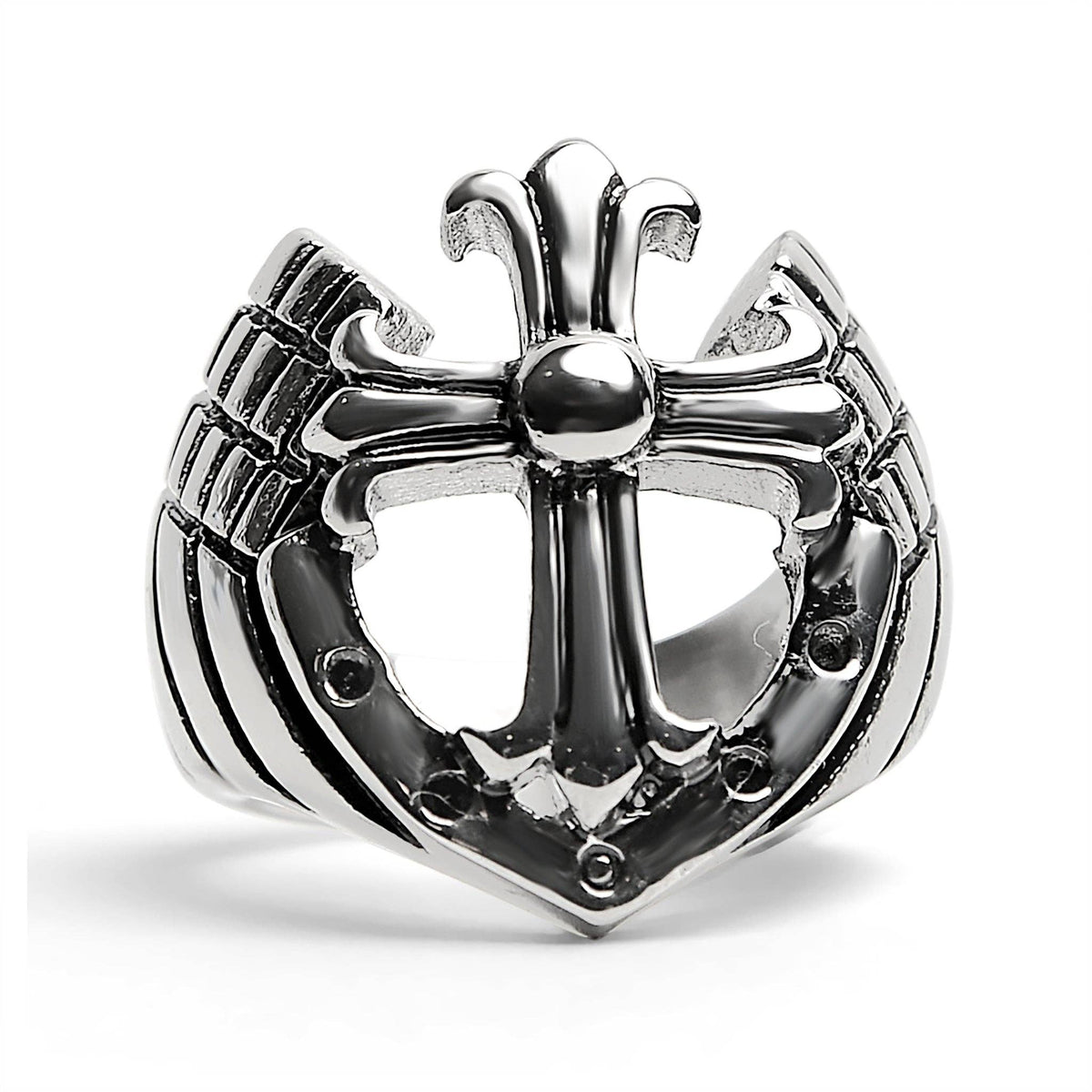 Zeal Devotion Cross Ring