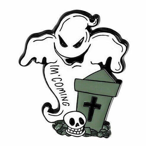 Comin' from the Grave Enamel Pin