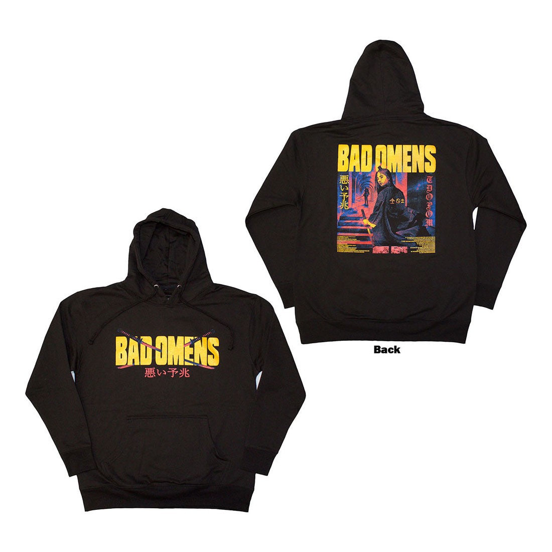 BAD OMENS Samurai Woman Hood