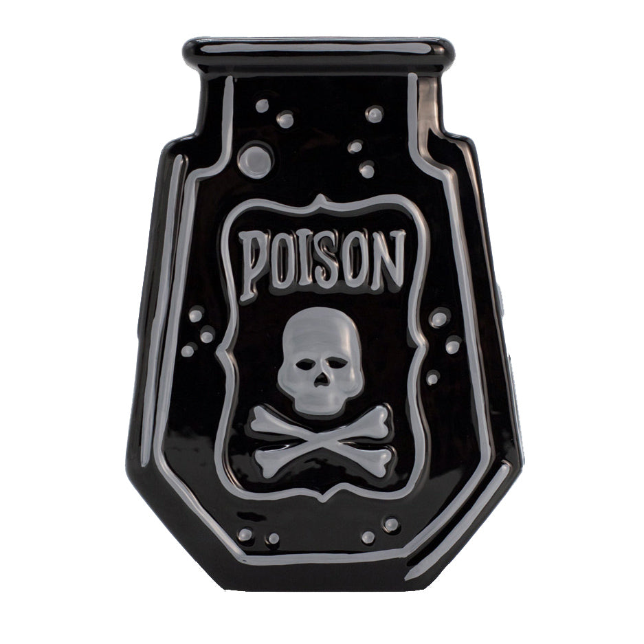 Poison Black Ceramic Vase