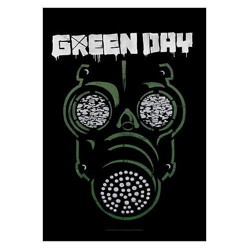 GREEN DAY Gas Mask Wall Flag