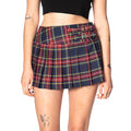 Dark Doll Midnight Tartan Mini Skirt