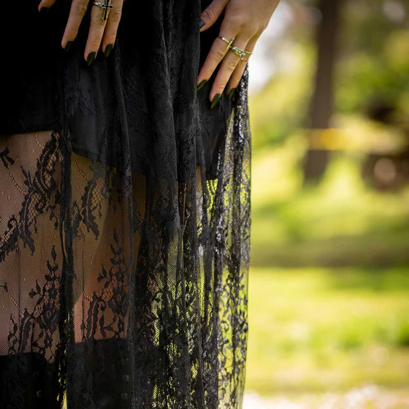 Worship Me Lace Layer Dress