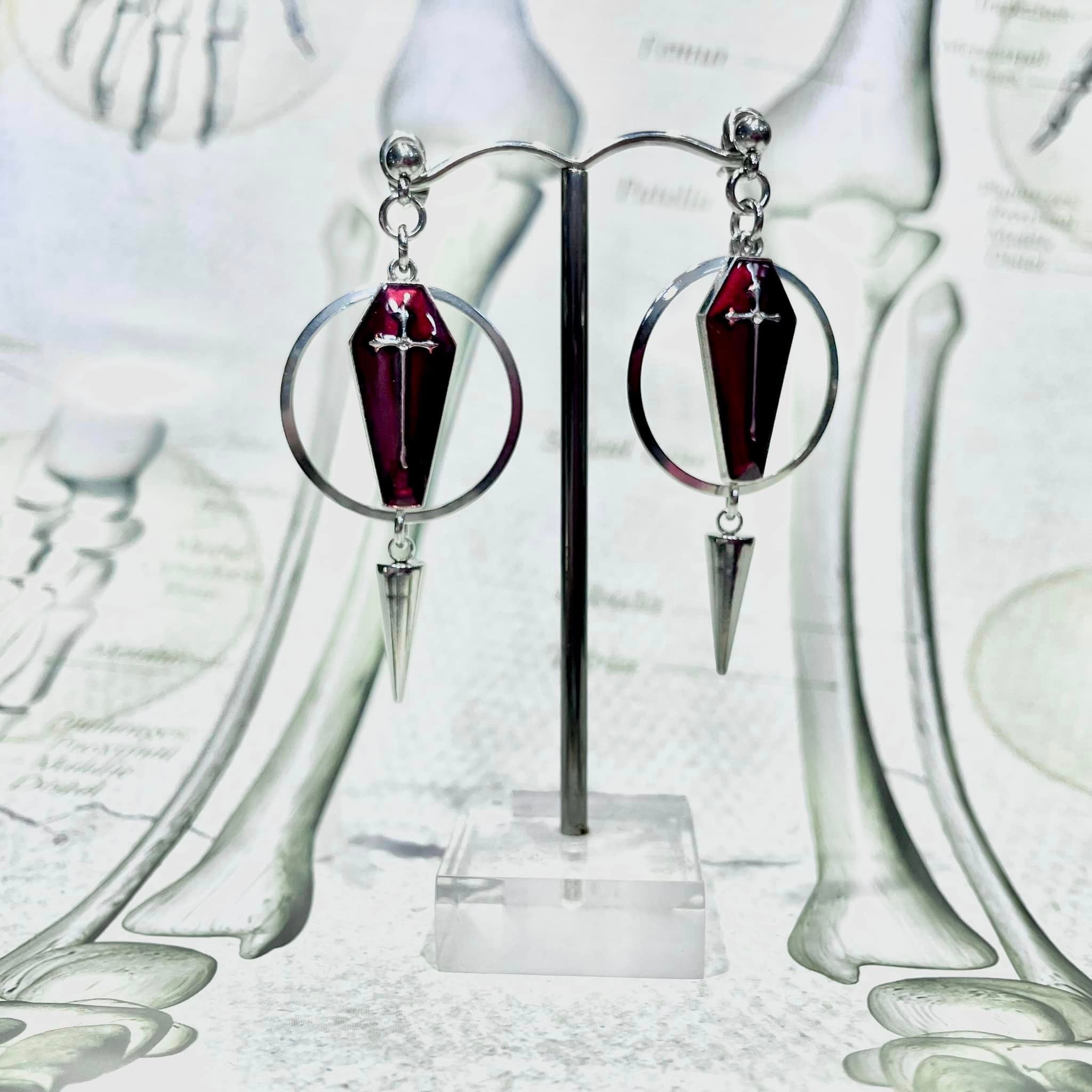 Coffin Chaser Earrings