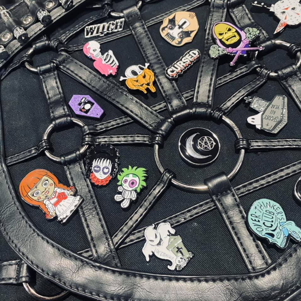 Cursed Enamel Pin