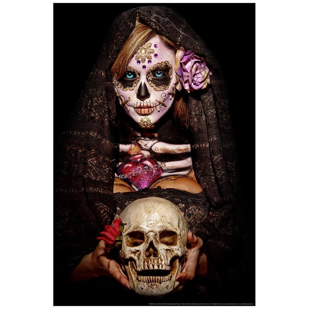 Fortune Teller Day of The Dead Poster 061