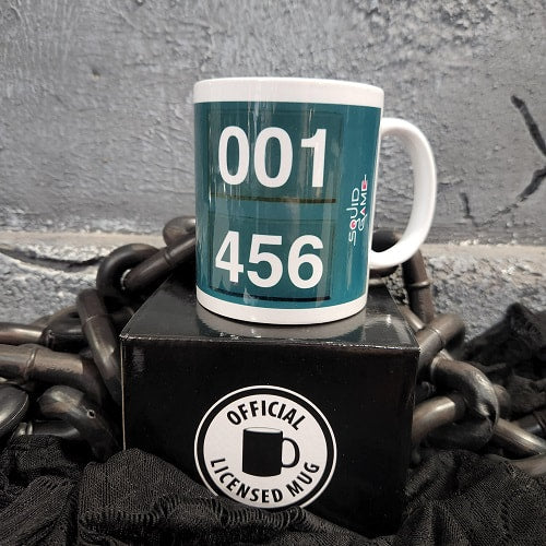 Squid Game Numbers Mug