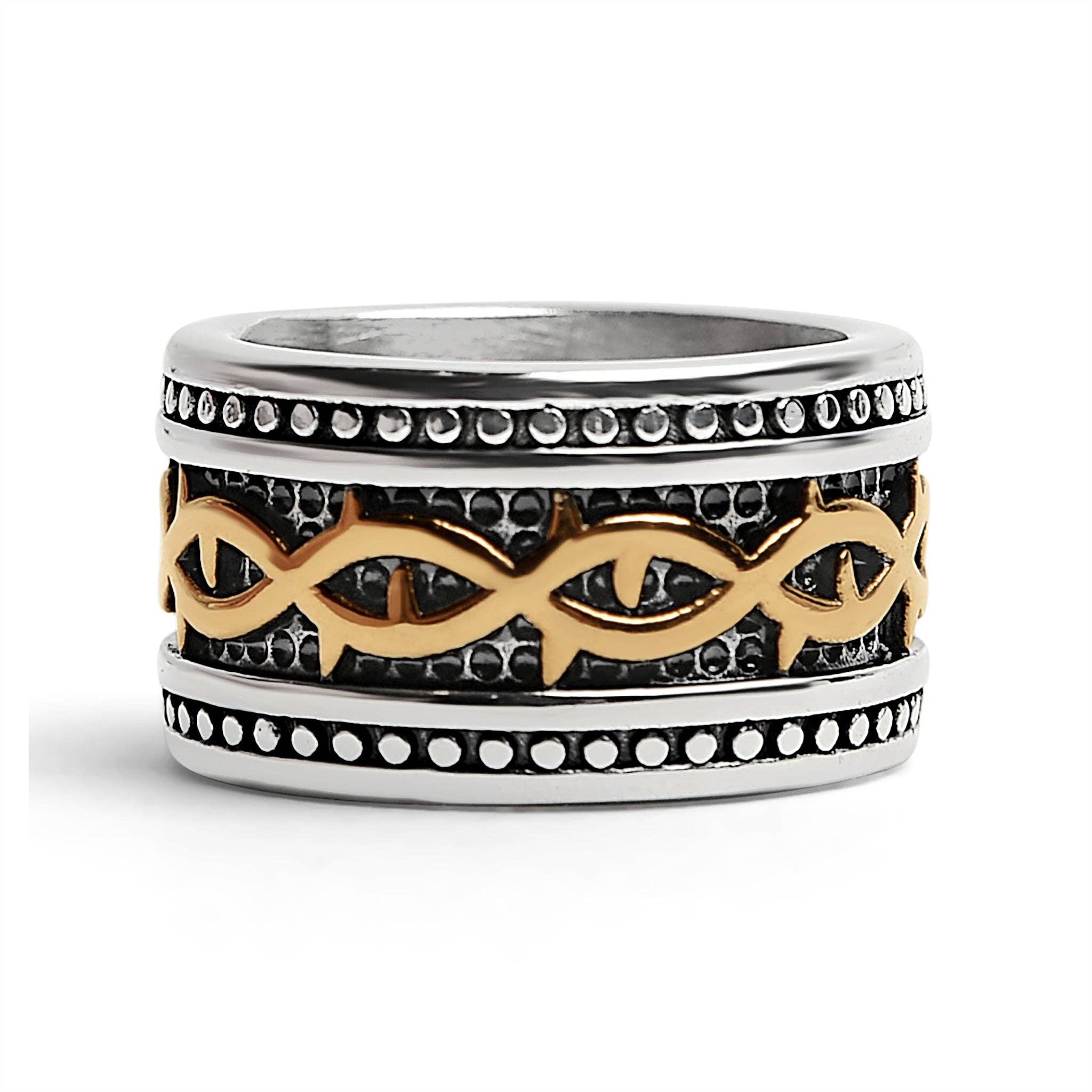 Noble Thorn Tribal Ring