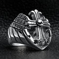 Zeal Devotion Cross Ring