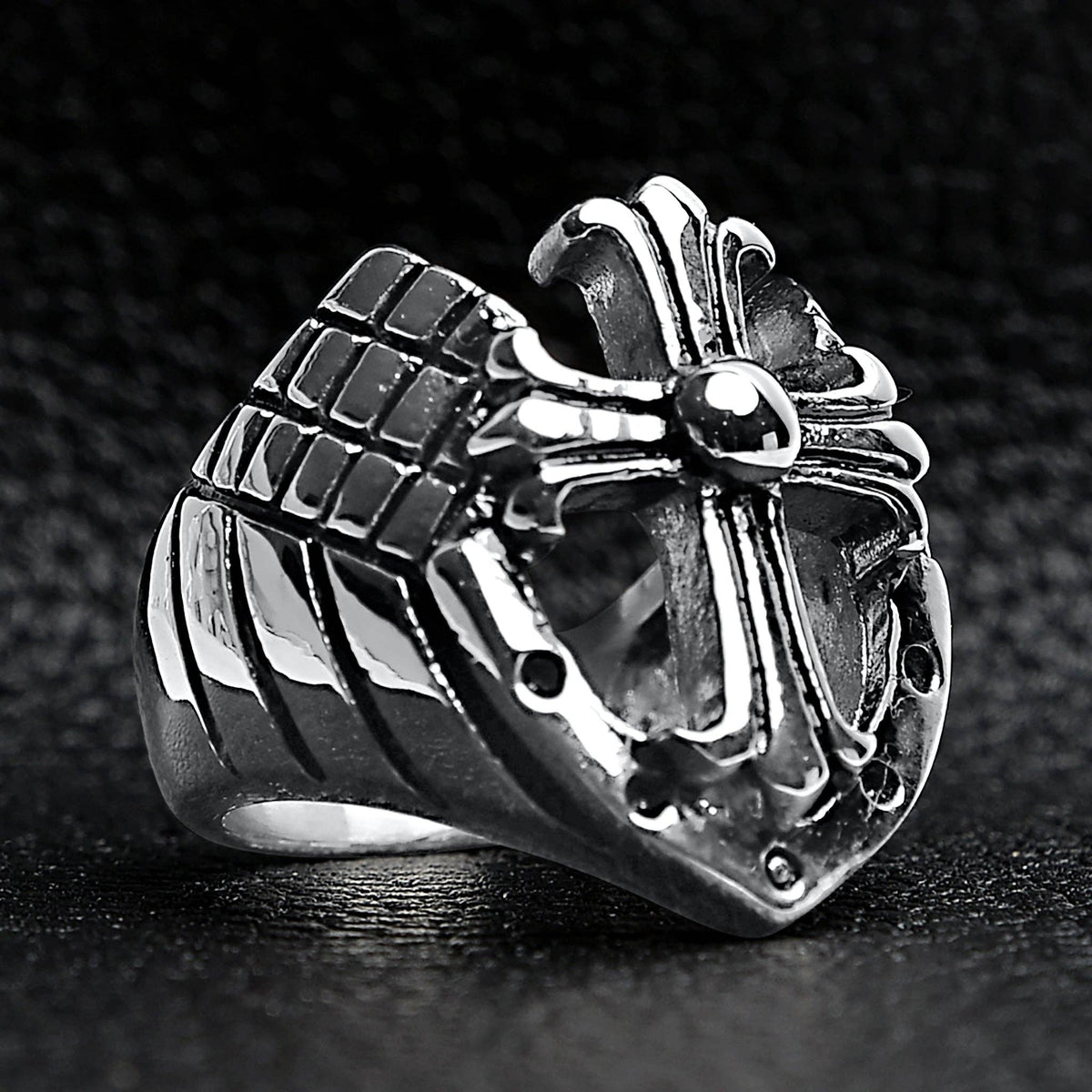 Zeal Devotion Cross Ring