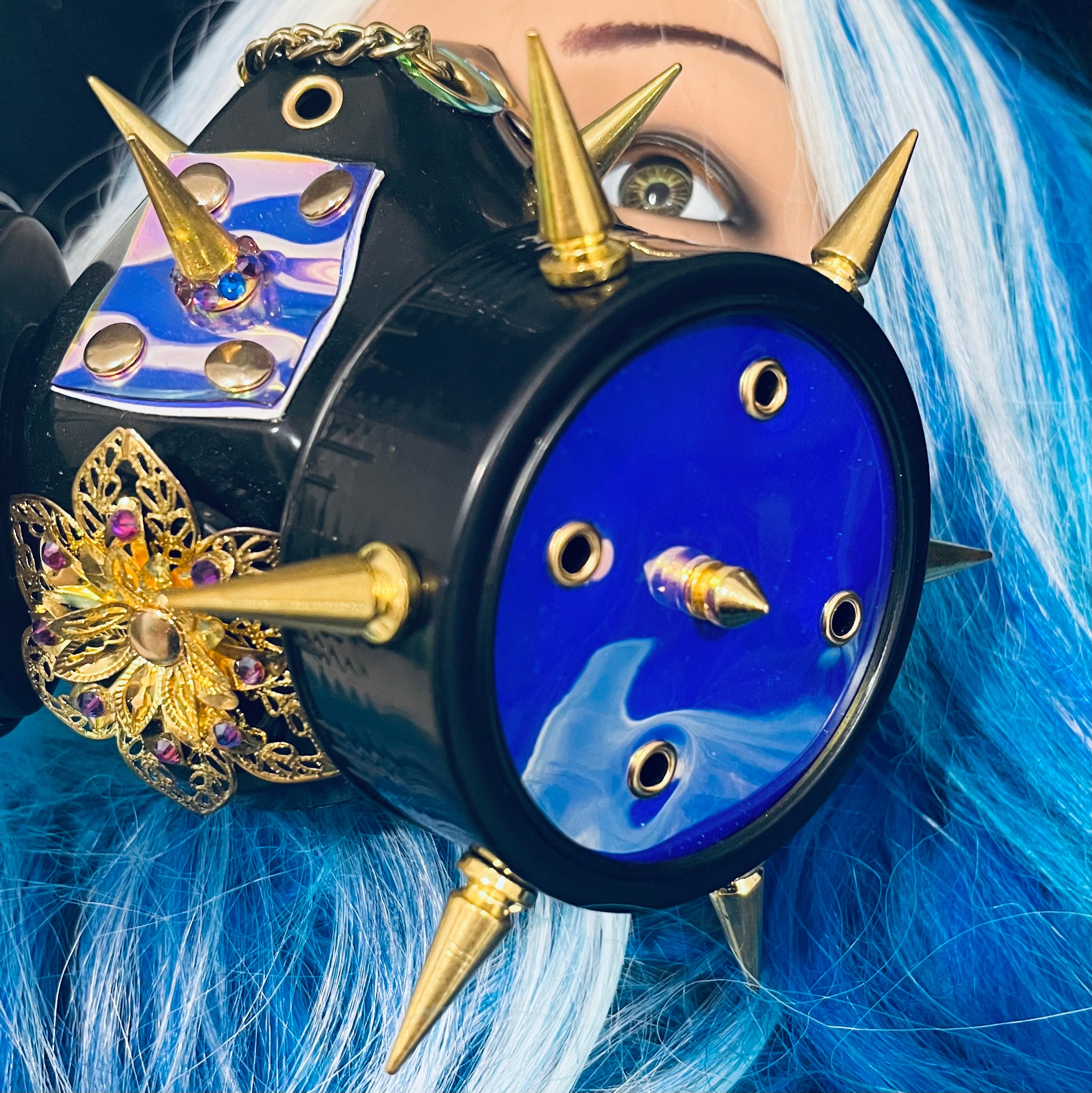 Galactic Cluster Cybergoth Gas Mask
