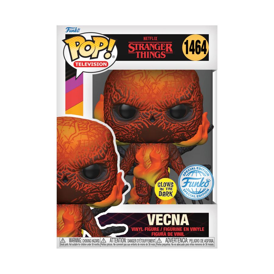 Stranger Things - Vecna Fire Glow Pop!