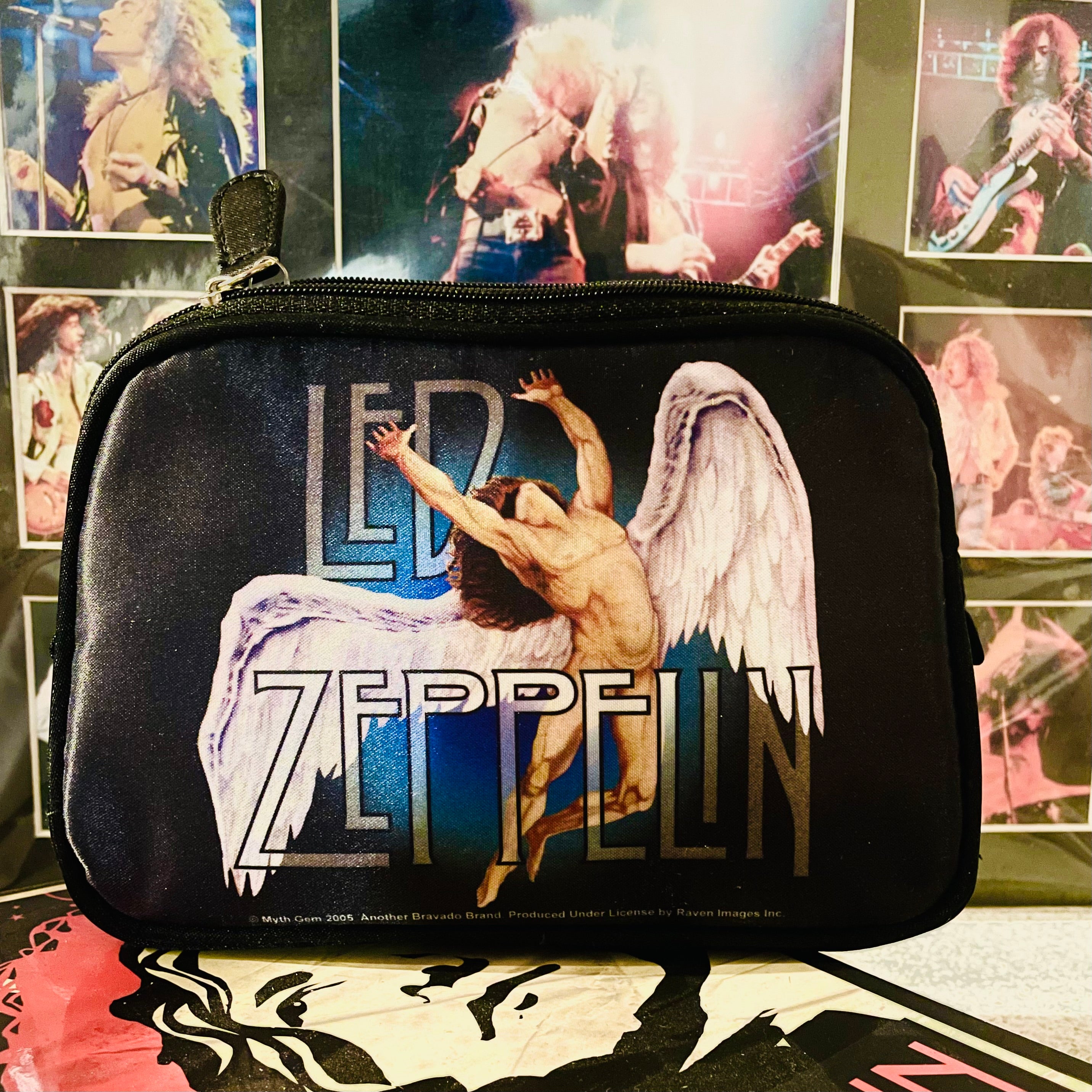 LED ZEPPLIN Zipped Cosmetic Bag