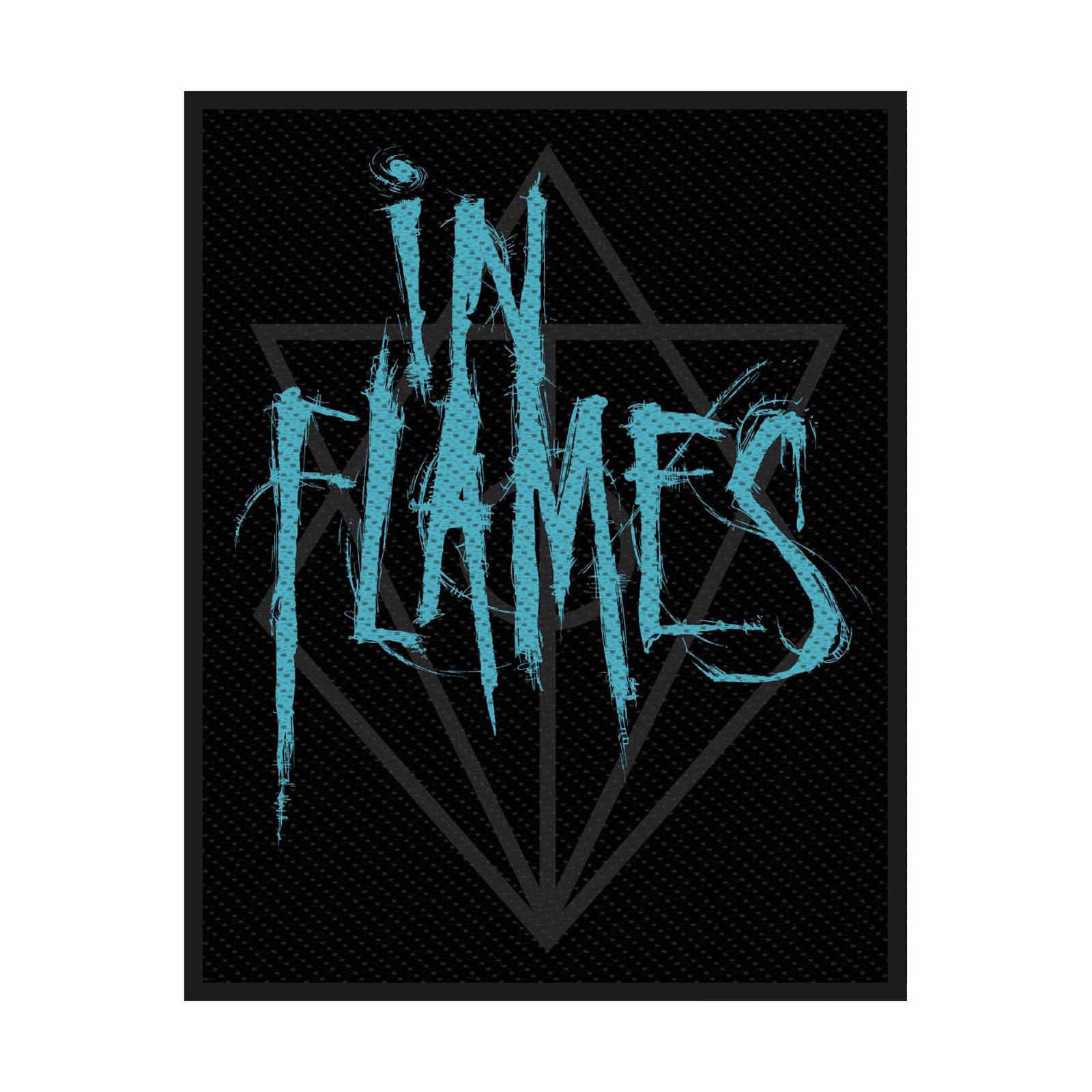 IN FLAMES Scratched logo Patch