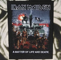 IRON MAIDEN A Matter of Life and Death Back Patch