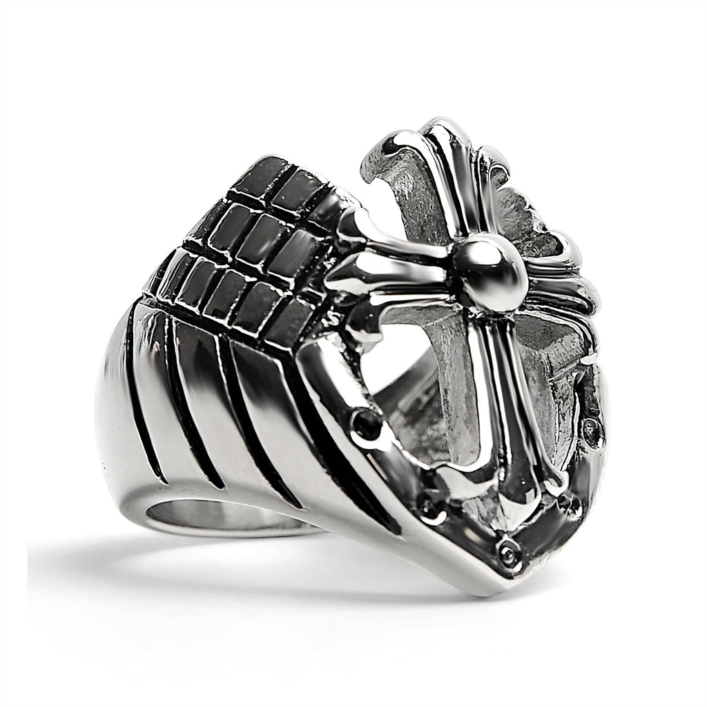Zeal Devotion Cross Ring