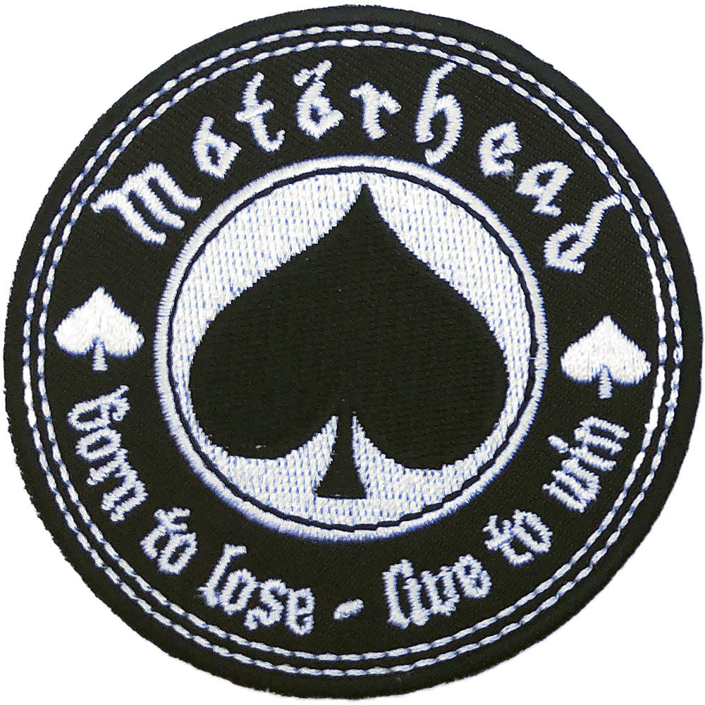 MOTÖRHEAD Born To Lose Live To Win Patch
