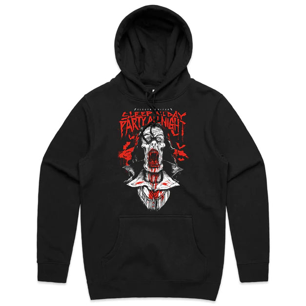 Party All Night Pullover Hood