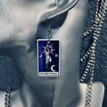 Horror Tarot High Priestess Earrings