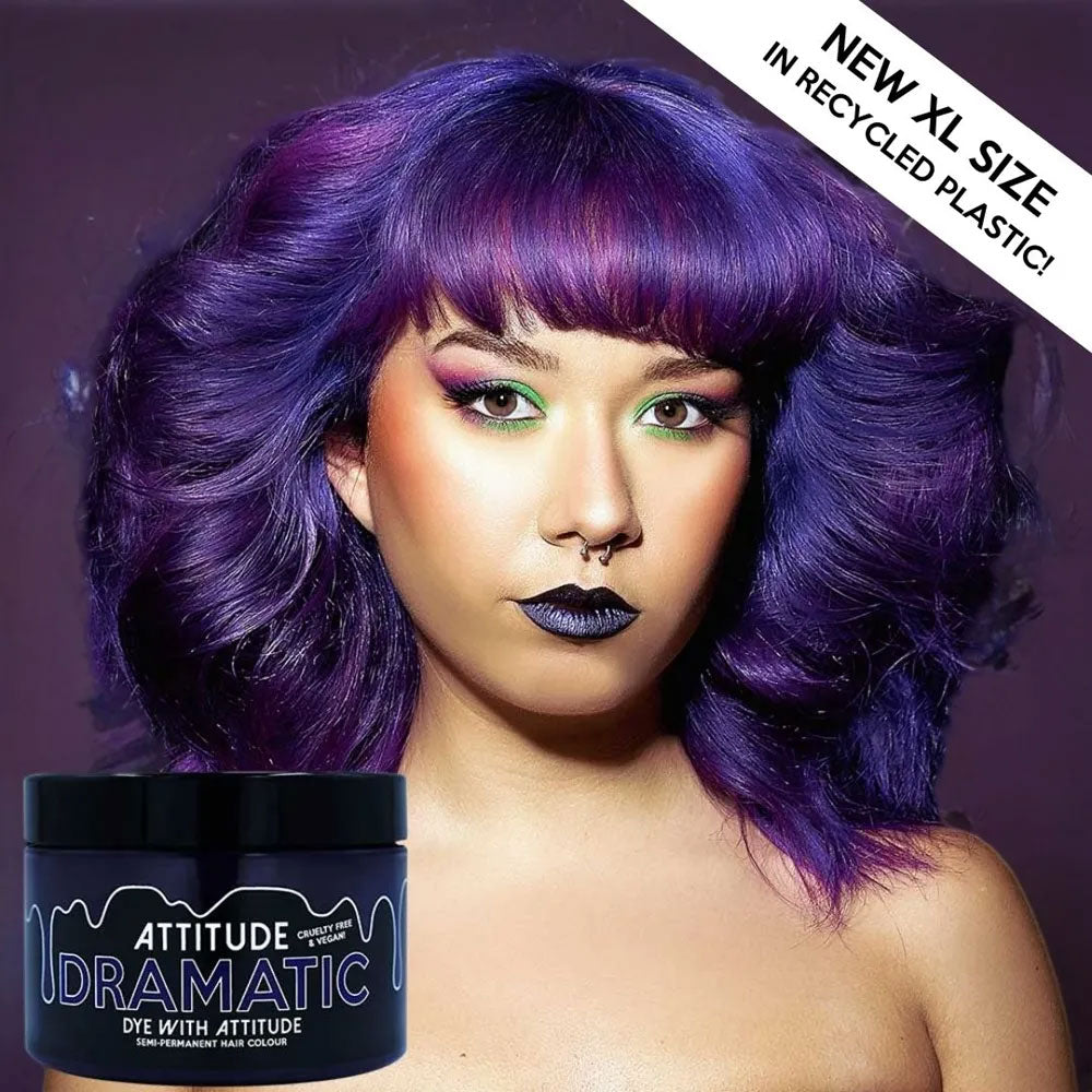 Dramatic Attitude XL Purple Hair Dye (250ml)
