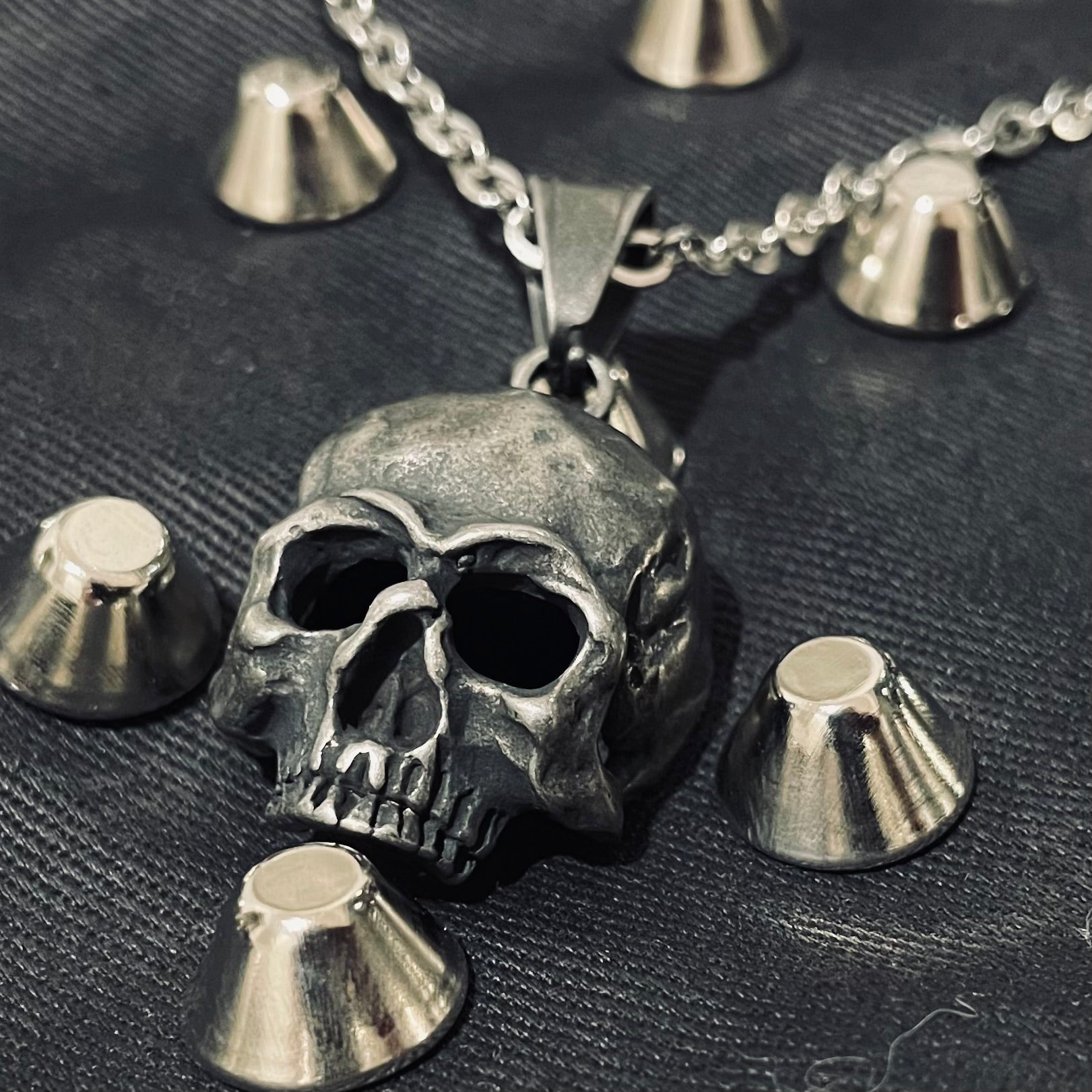 Enemies Atonement Skull Necklace