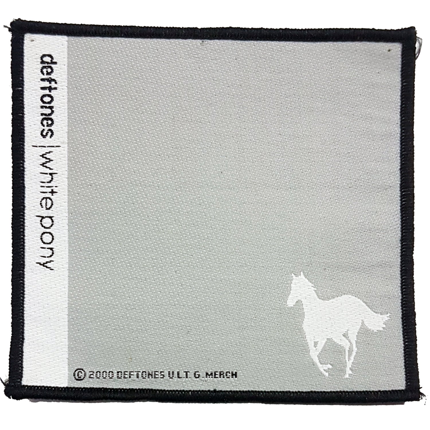 DEFTONES My Pony Grey Patch