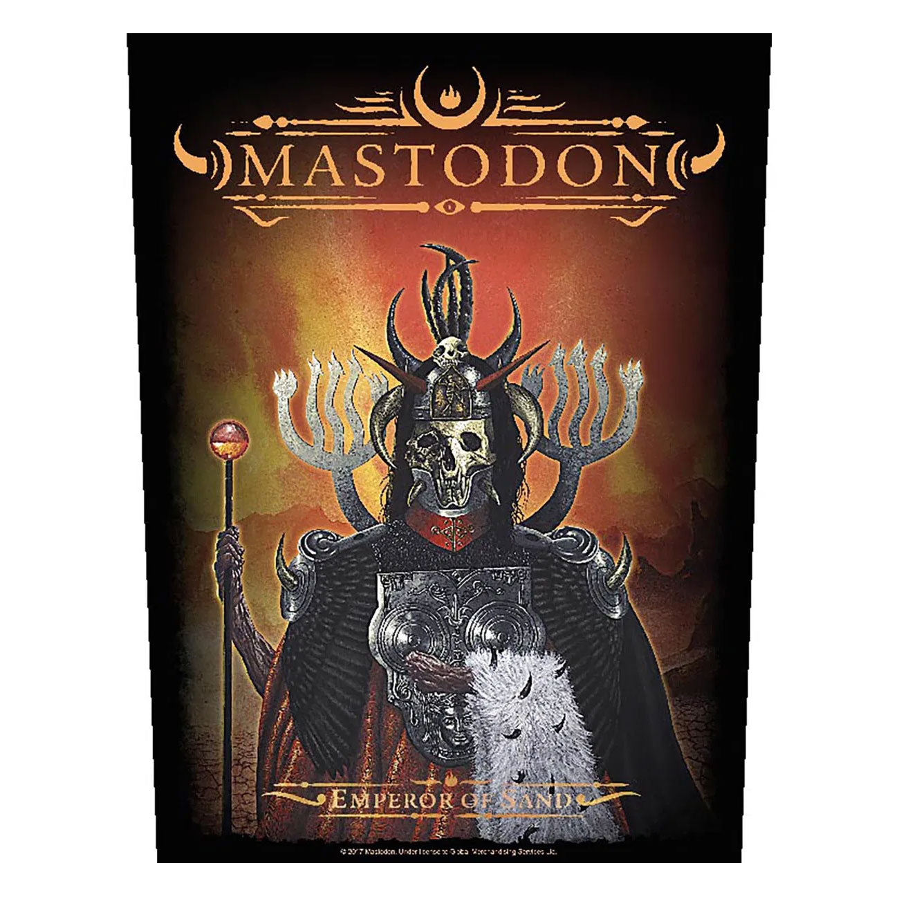 MASTODON Emperor Of Sand Back Patch