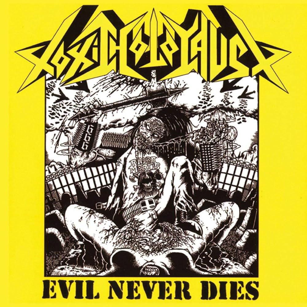 TOXIC HOLOCAUST Evil Never Dies Vinyl LP