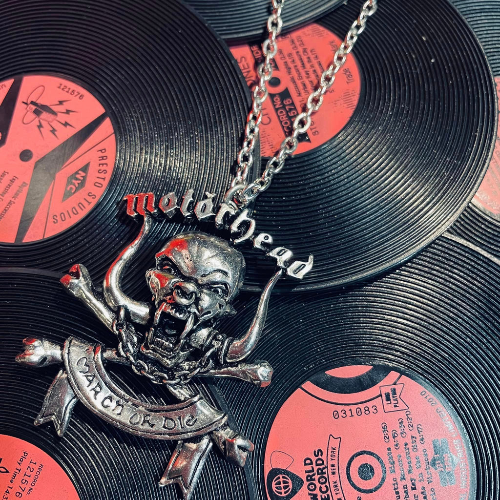 MOTORHEAD March or Die Pendant Necklace