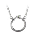 Serpent Eternity Ring Necklace