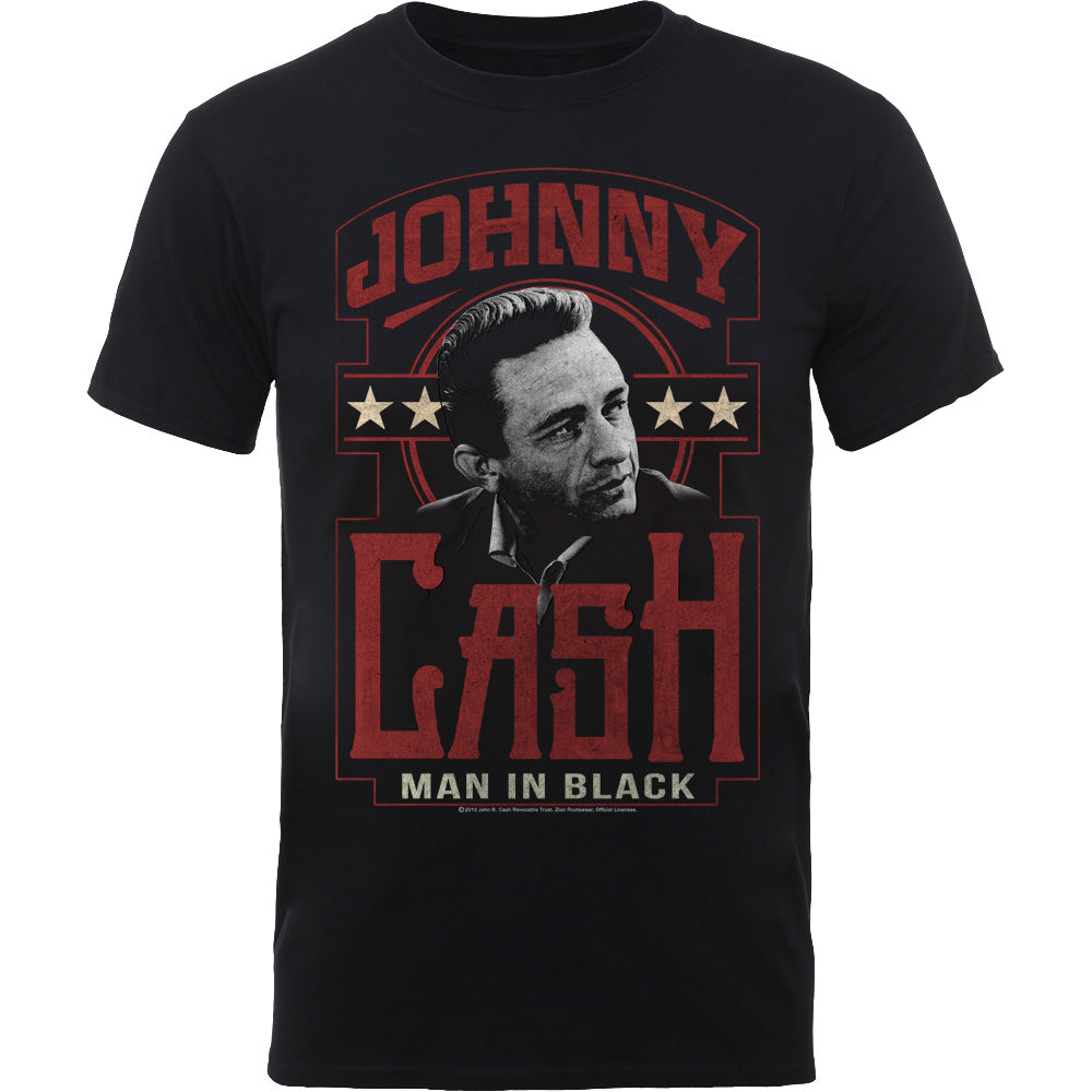 JOHNNY CASH Man In Black Tee