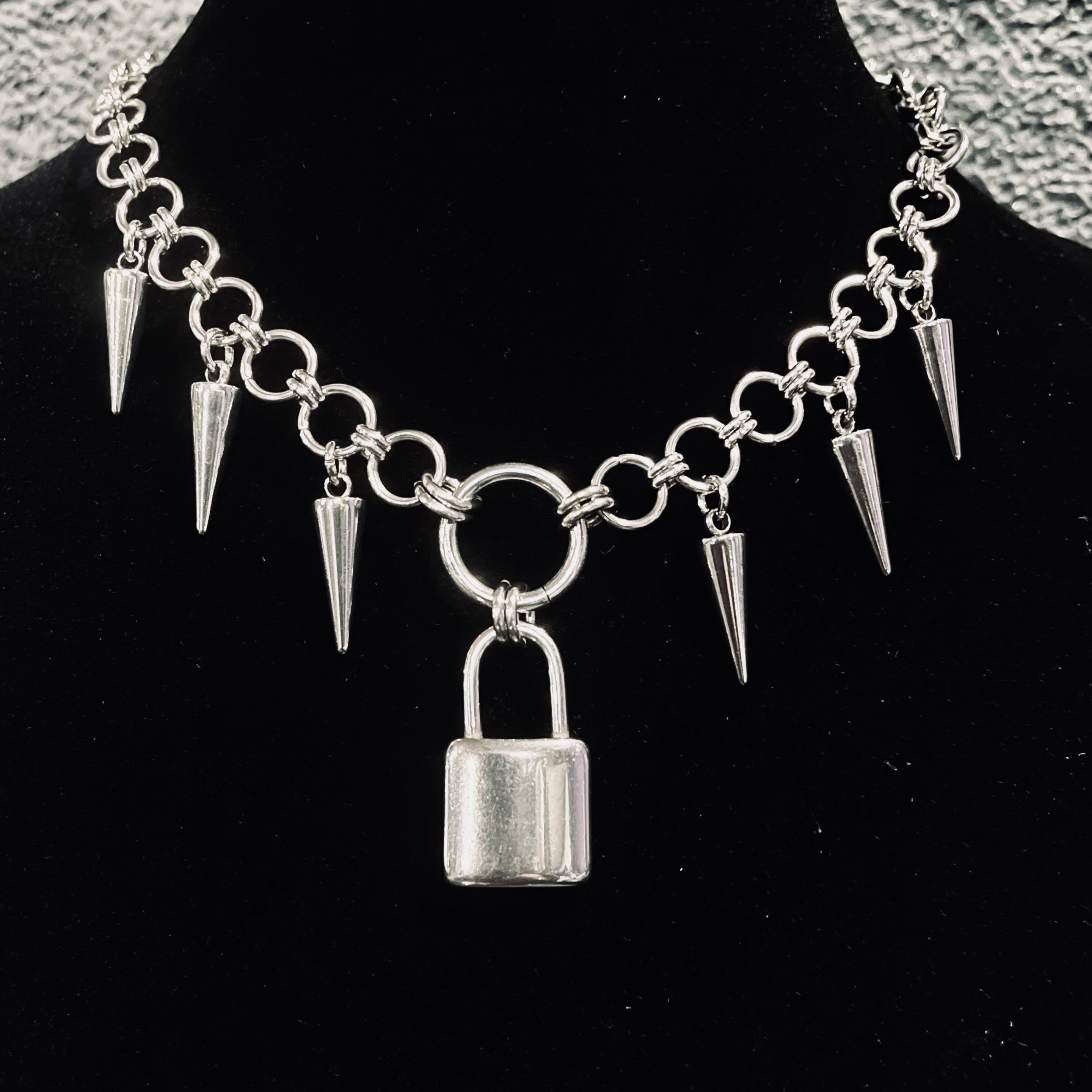 Bounded By Blood  Chainmaille Necklace