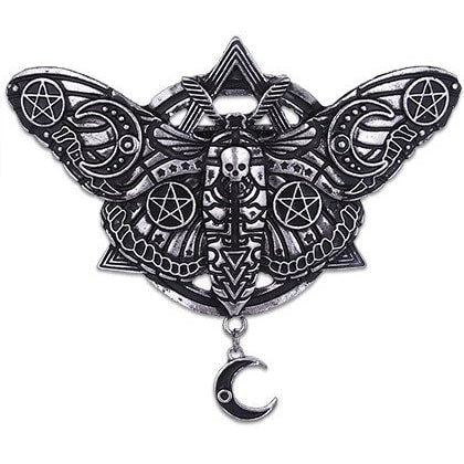 Moon Moth Hair Barrett Clip