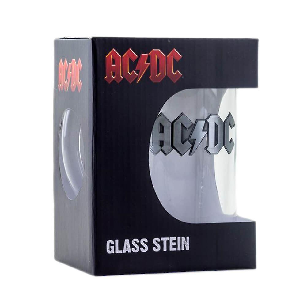 AC/DC Logo Stein Glass