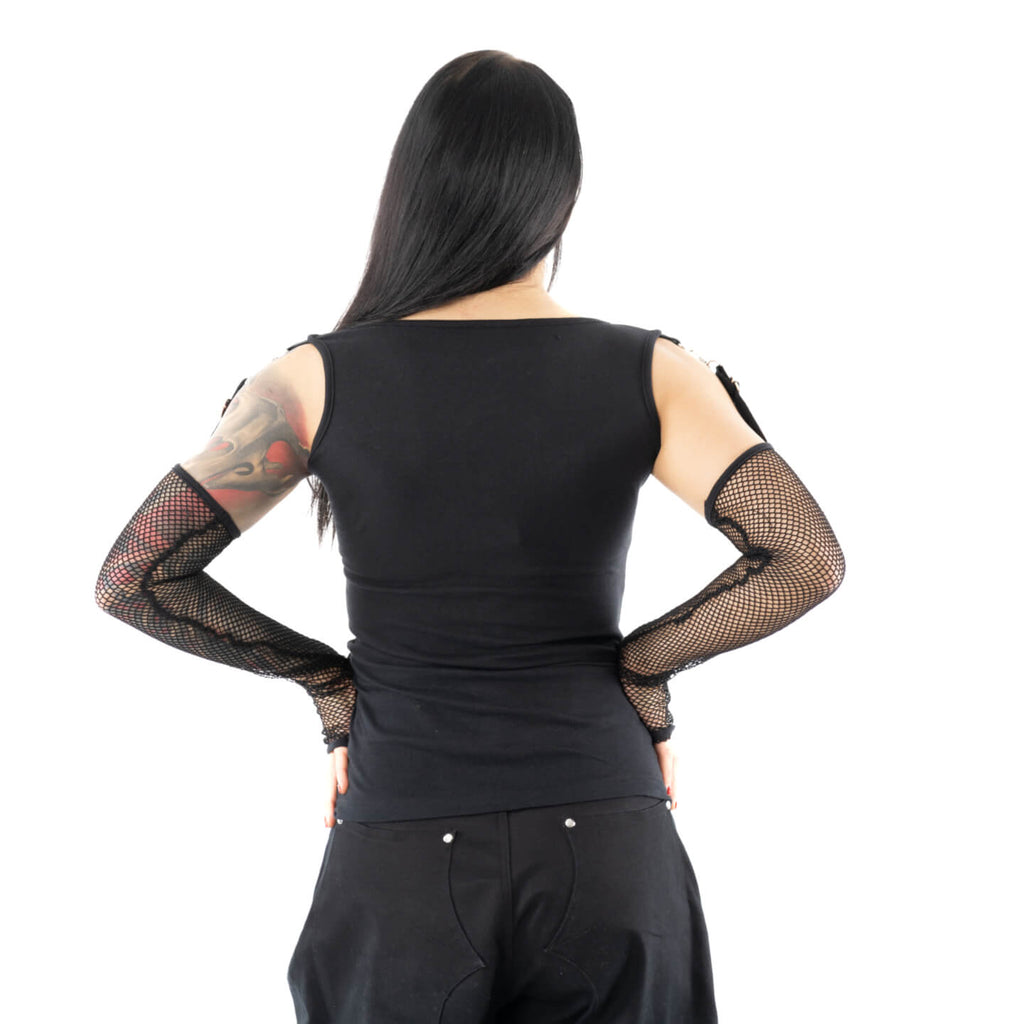 Inari Mesh Sleeve Top