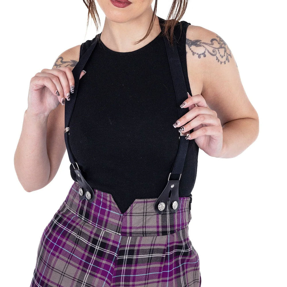 Imelda Purple Grey Pants