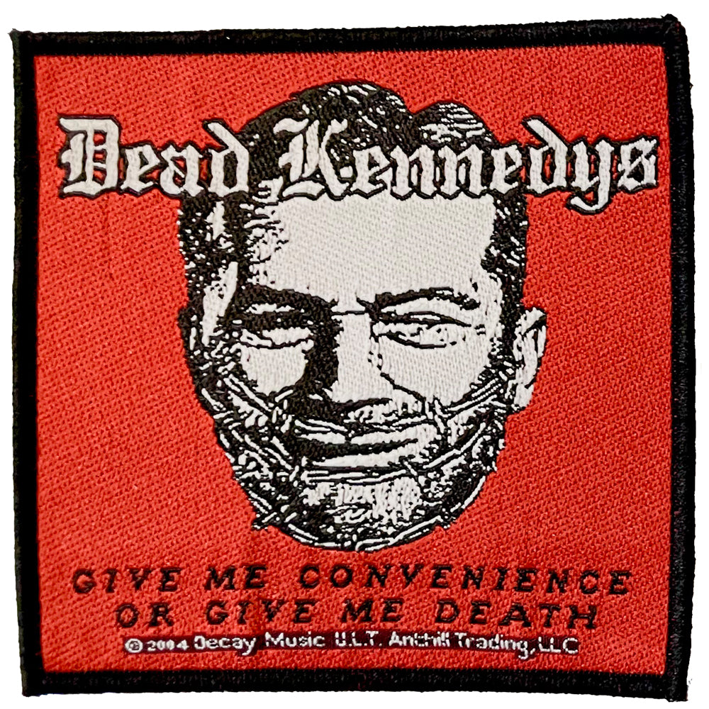 DEAD KENNEDYS Convenience Patch