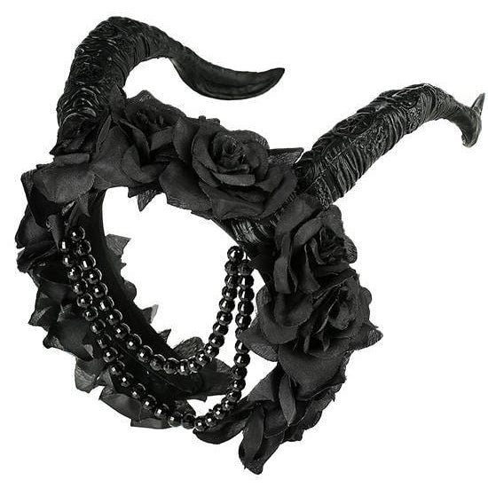 Tiefling Rose Crown Headpiece