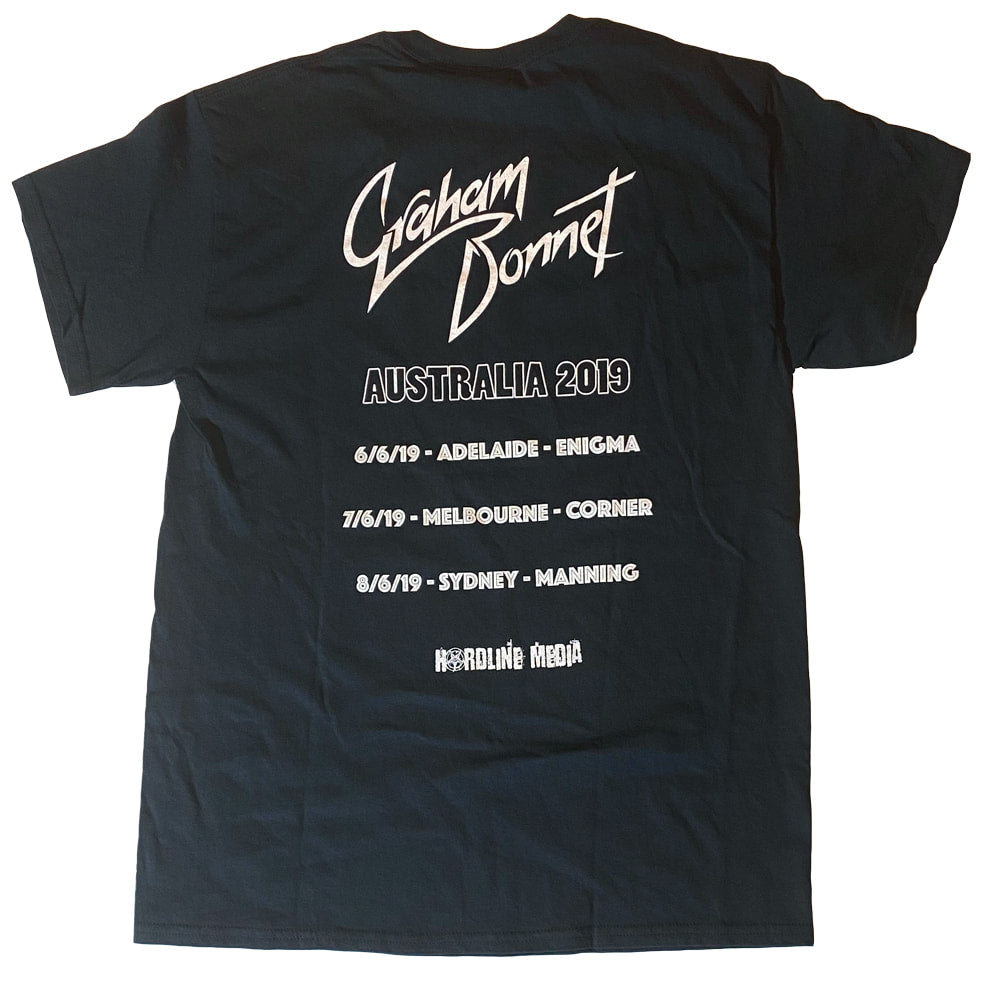 GRAHAM BONNET Down Under Tour Tee