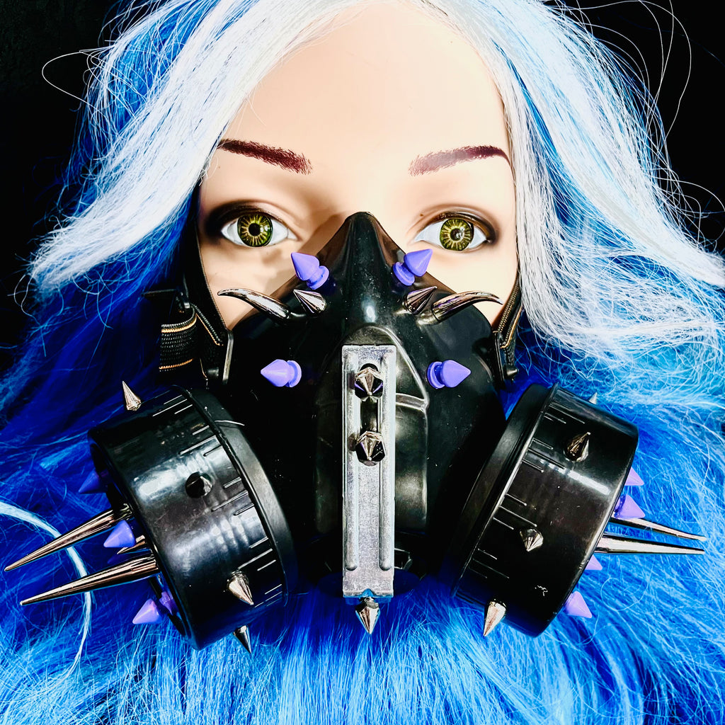 Curium Ring Cybergoth Gas Mask