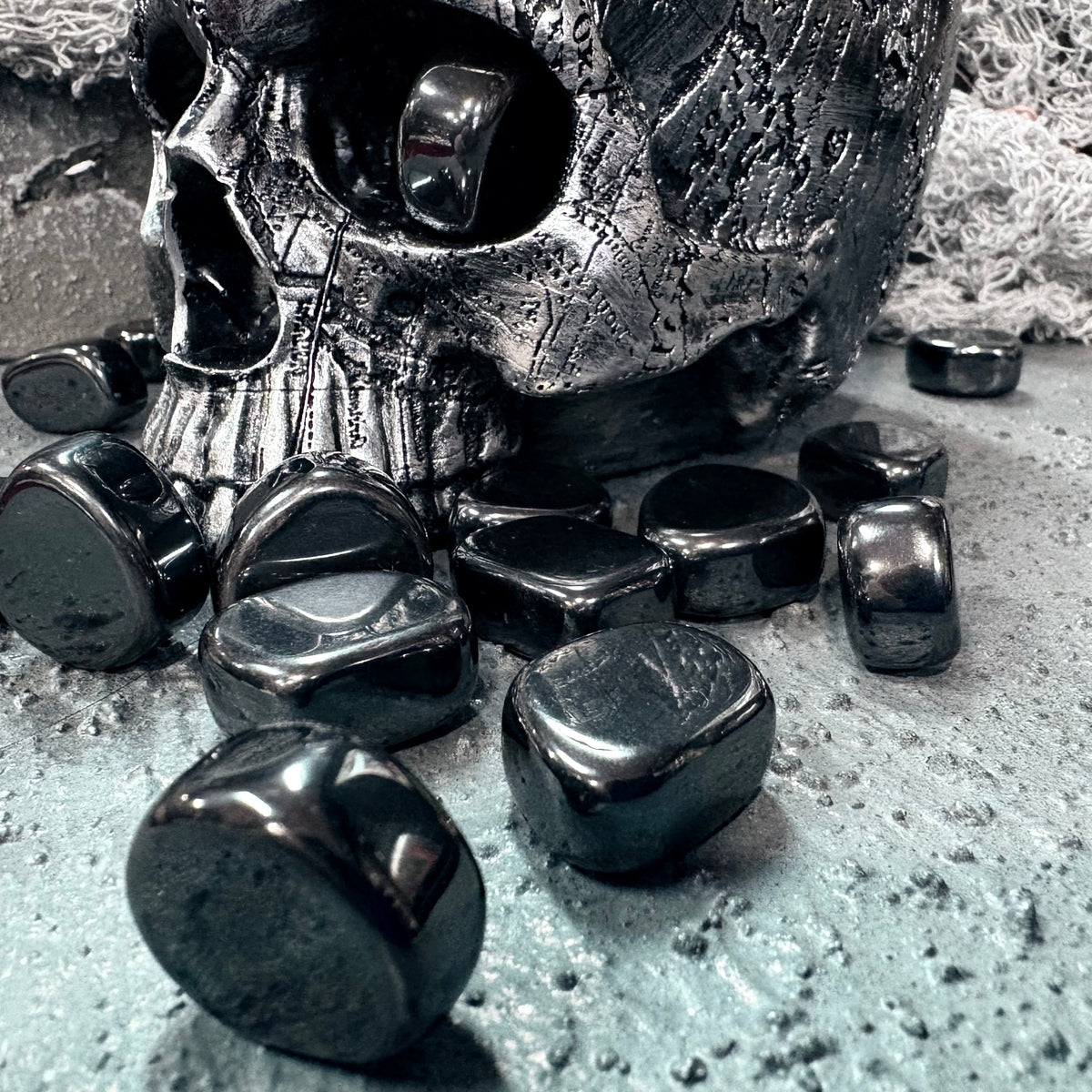 Hematite Tumbled Gemstone Single Stone