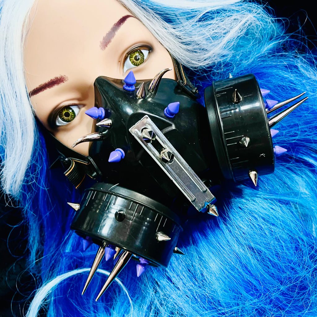 Curium Ring Cybergoth Gas Mask